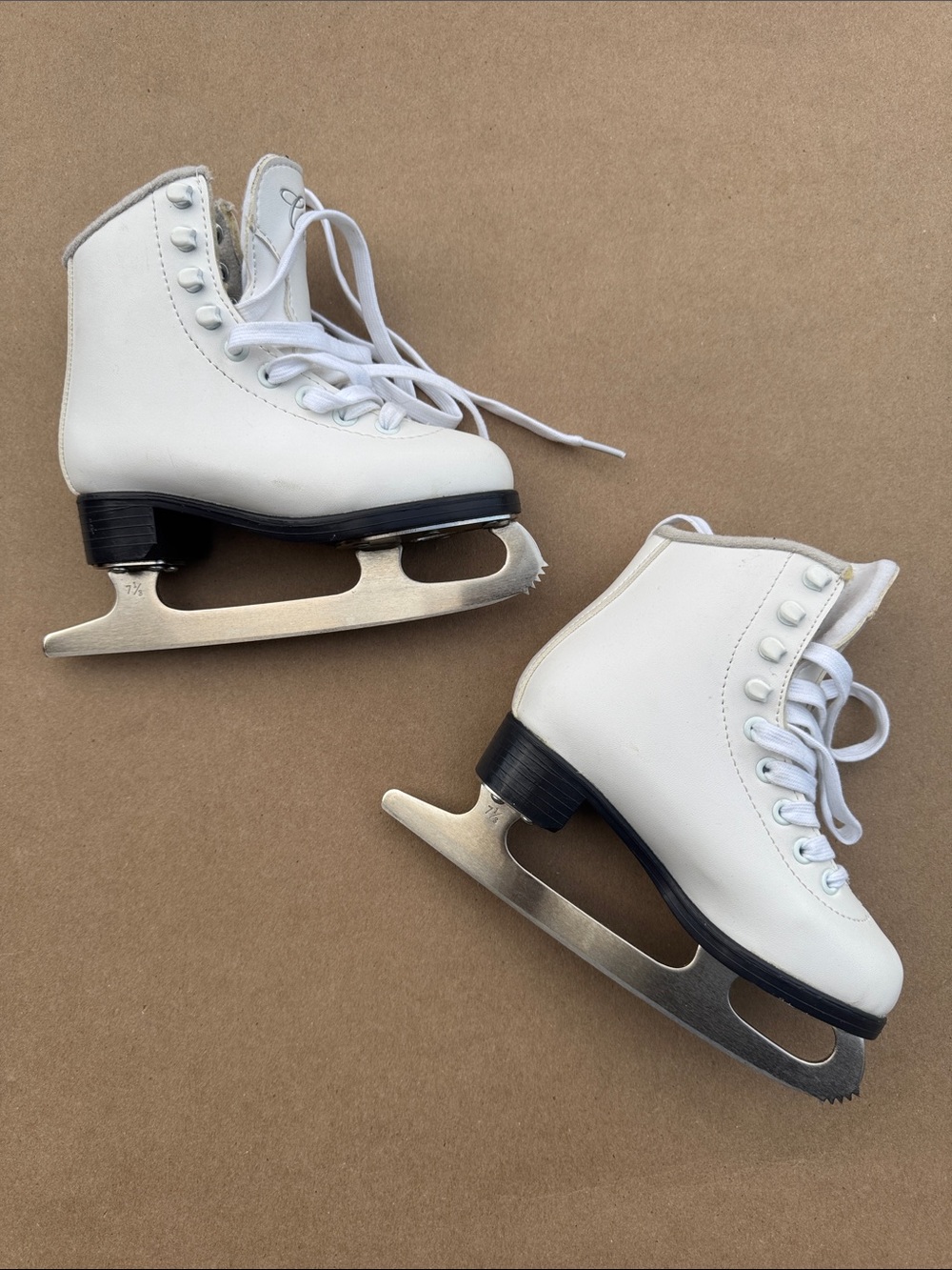 cameo White Kids' Figure Ice Skates